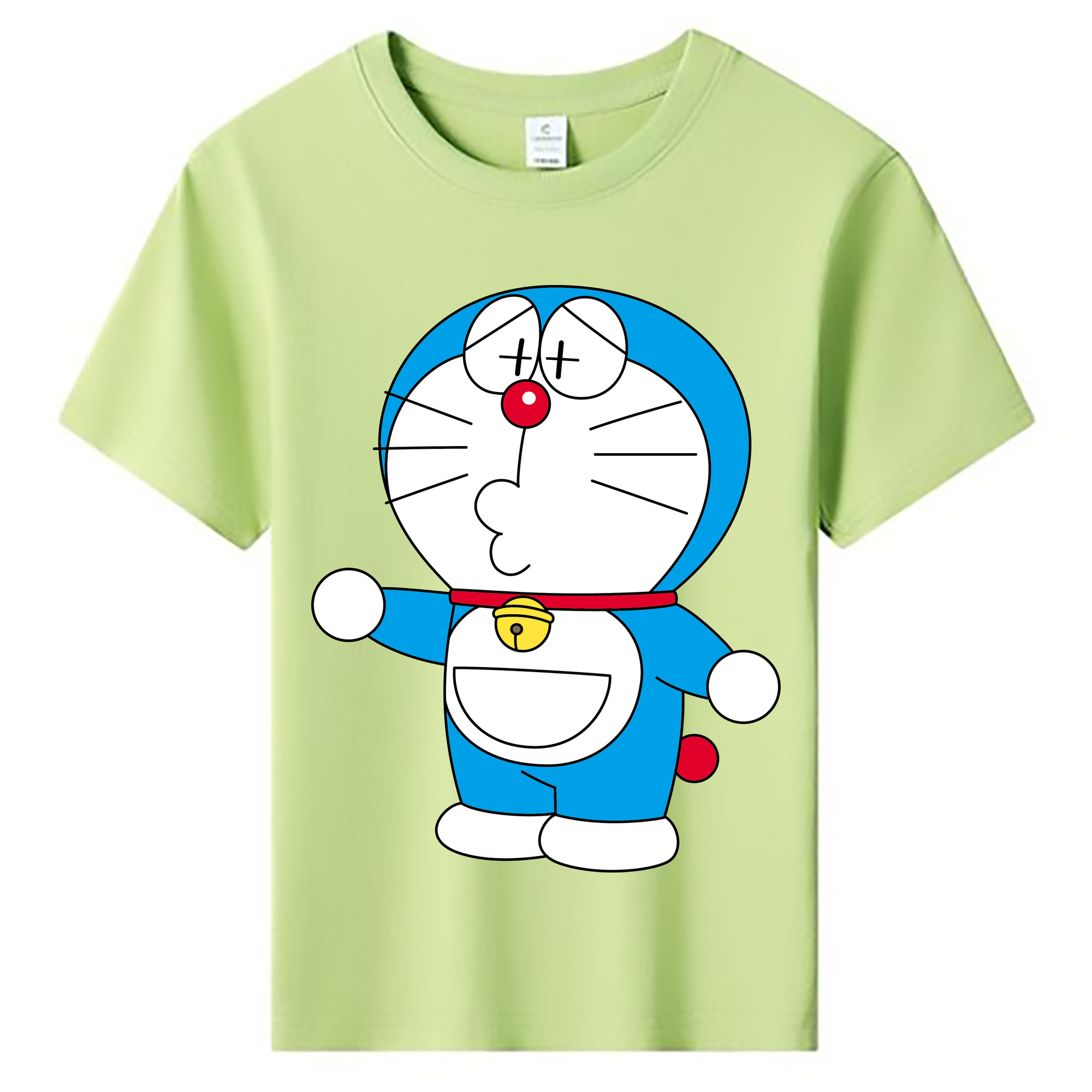 （画像用） ドラえもん Doraemon 綿100％キッズTシャツ（フロントプリント）